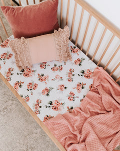 Rosebud / Fitted Cot Sheet