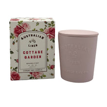 Load image into Gallery viewer, Australian Linen Collection- Cottage Garden Candle
