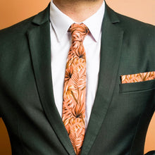 Load image into Gallery viewer, Cotton Tie / Autumn Leaves