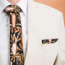 Load image into Gallery viewer, Cotton Tie / Grass Tree Black