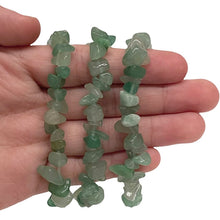 Load image into Gallery viewer, Crystal Chip Bracelet / Green Aventurine