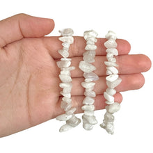 Load image into Gallery viewer, Crystal Chip Bracelet / Moonstone
