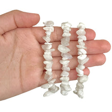 Load image into Gallery viewer, Crystal Chip Bracelet / Moonstone