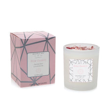 Load image into Gallery viewer, Crystal Infusion Candle / Rose Quartz