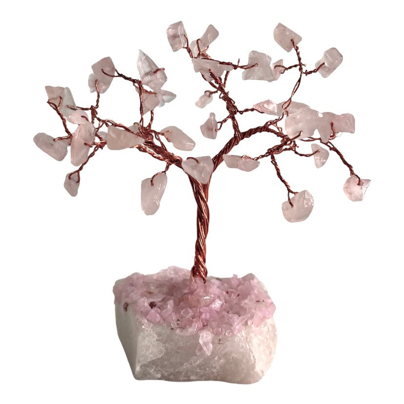 Crystal Tree 15cm / Rose Quartz