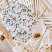 Load image into Gallery viewer, Eucalypt / Bassinet Sheet / Change Pad Cover