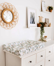 Load image into Gallery viewer, Eucalypt / Bassinet Sheet / Change Pad Cover