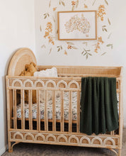 Load image into Gallery viewer, Eucalypt / Fitted Cot Sheet