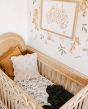 Load image into Gallery viewer, Eucalypt / Fitted Cot Sheet