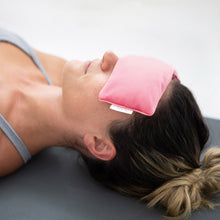 Load image into Gallery viewer, Eye Pillow / Luxe Velvet Coral