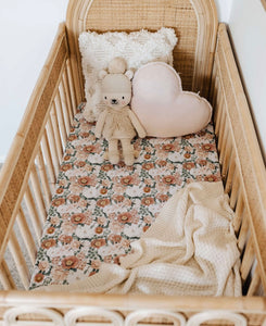 Florence / Fitted Cot Sheet