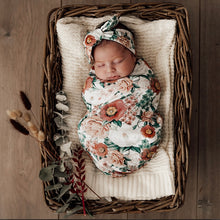 Load image into Gallery viewer, Florence / Snuggle Swaddle & Topknot Set