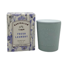 Load image into Gallery viewer, Australian Linen Collection- Fresh Laundry Candle