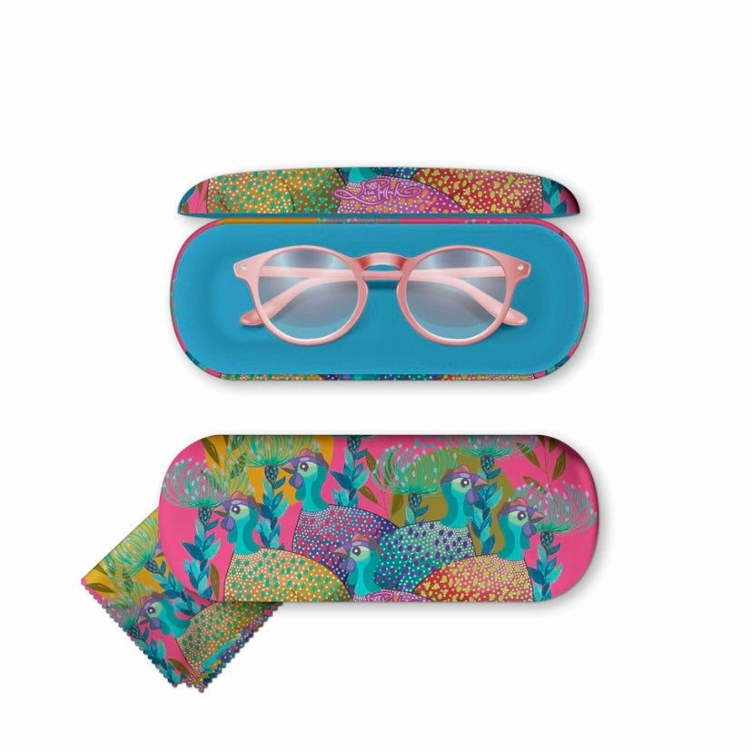 Glasses Case / Colourful Guineas