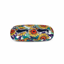 Load image into Gallery viewer, Glasses Case / Dachshund Sunflowers