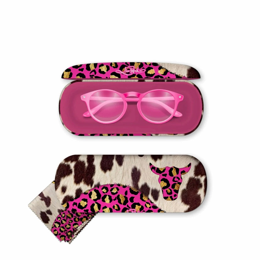 Glasses Case / Pink Cowhide