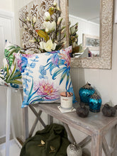 Load image into Gallery viewer, Waterlily Cushion / Blue
