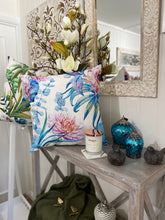 Load image into Gallery viewer, Waterlily Cushion / Blue