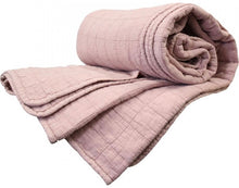 Load image into Gallery viewer, Stone Washed Throw / Dusty Pink
