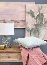 Load image into Gallery viewer, Stone Washed Throw / Dusty Pink

