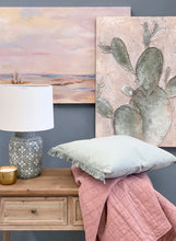 Load image into Gallery viewer, Stone Washed Throw / Dusty Pink