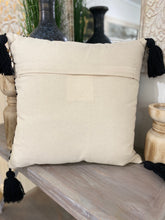 Load image into Gallery viewer, Out of Africa Embellished Cushion / Black
