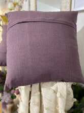 Load image into Gallery viewer, Geometric Cushion / Aubergine