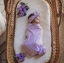 Load image into Gallery viewer, Butterfly / Baby Jersey Wrap & Topknot Set