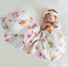 Load image into Gallery viewer, Poppy / Organic Muslin Wrap