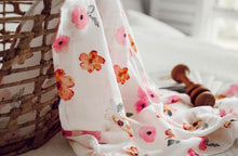 Load image into Gallery viewer, Poppy / Organic Muslin Wrap