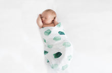 Load image into Gallery viewer, Sea Mist  / Organic Muslin Wrap