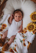 Load image into Gallery viewer, Sunflower / Organic Muslin Wrap