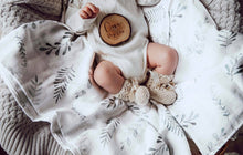 Load image into Gallery viewer, Wild Fern / Organic Muslin Wrap