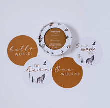 Load image into Gallery viewer, Alpha & Bronze Reversible Milestone Cards