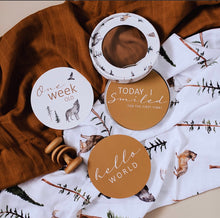 Load image into Gallery viewer, Alpha & Bronze Reversible Milestone Cards