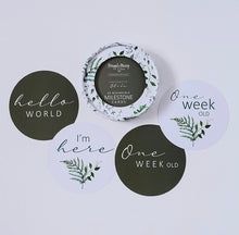 Load image into Gallery viewer, Enchanted & Olive Reversible Milestone Cards