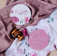 Load image into Gallery viewer, Wanderlust & Dusk Reversible Milestone Cards