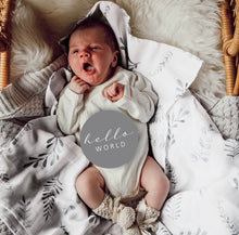 Load image into Gallery viewer, Wild Fern & Grey Reversible Milestone Cards