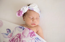 Load image into Gallery viewer, Lilac Skies Topknot Headband
