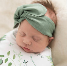 Load image into Gallery viewer, Olive Topknot Headband
