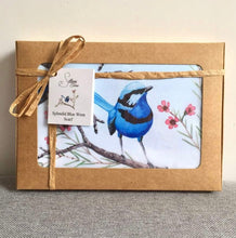 Load image into Gallery viewer, Splendid Blue Wren Scarf