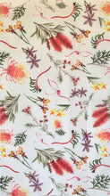 Load image into Gallery viewer, Australian Native Wild Flowers Scarf
