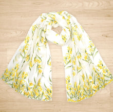 Load image into Gallery viewer, Australian Golden Wattle Scarf