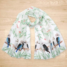 Load image into Gallery viewer, Australian Kookaburra Scarf