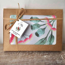 Load image into Gallery viewer, Gum Blossoms Scarf White