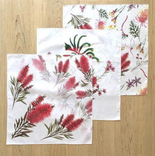 Load image into Gallery viewer, Australian Natives Handkerchiefs/ 3 Pack