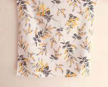 Load image into Gallery viewer, Single Australian Silver Wattle Handkerchief / All Over Print