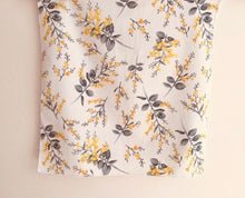 Load image into Gallery viewer, Single Australian Silver Wattle Handkerchief / All Over Print
