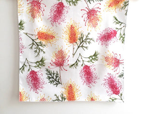 Single Australian Native Flora Handkerchief / All Over Print