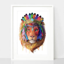Load image into Gallery viewer, Lion Print - Spirit Animal Series